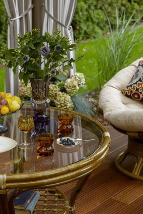 elegancki taras aranżacje