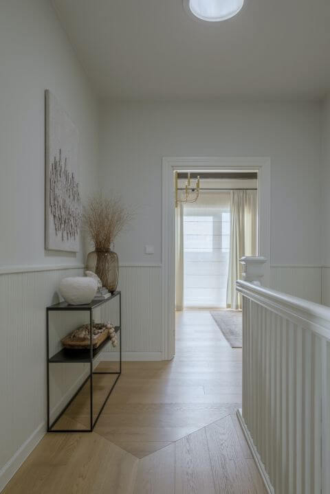 hol przedpokój w stylu modern country