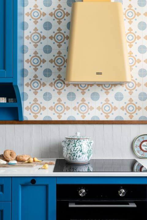 niebieska kuchnia zdjęcia