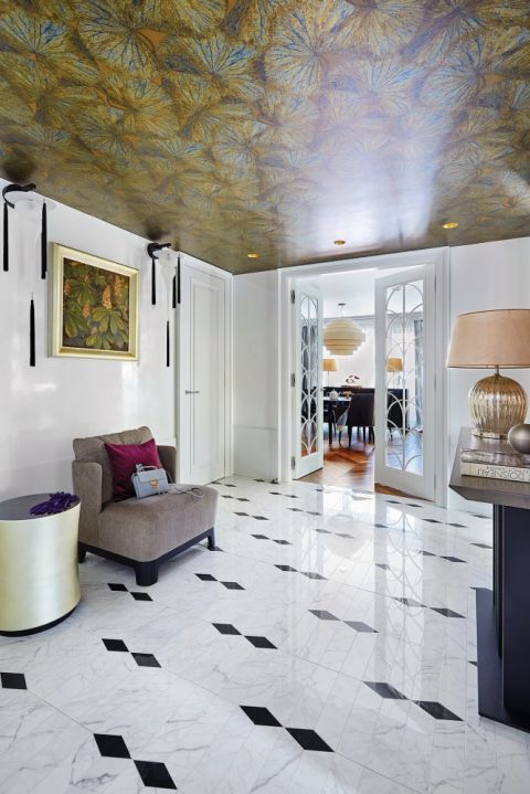 hol w stylu art deco