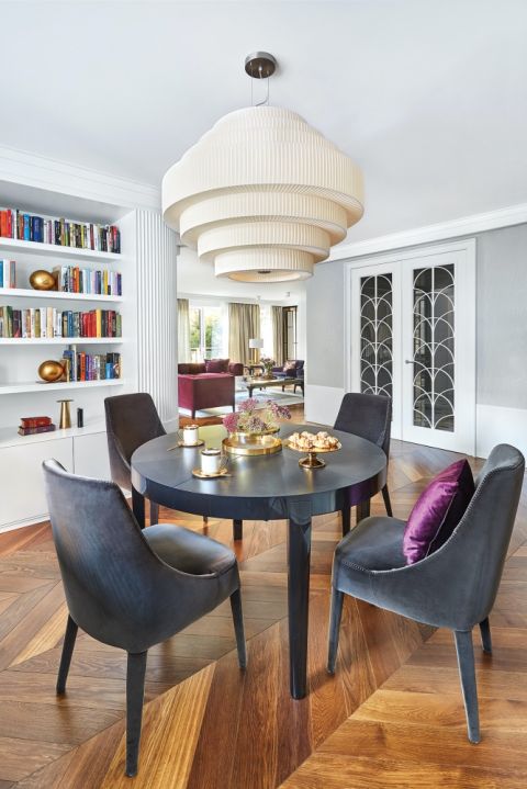 jadalnia w stylu art deco