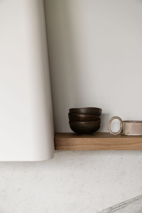 mieszkanie 38 m2 aranżacja kuchni w stylu japandi