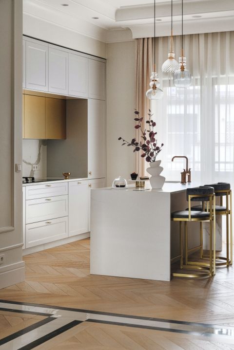 kuchnia w stylu modern classic