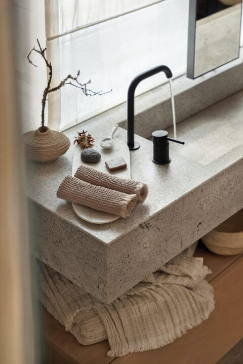 łazienka w stylu naturalnym aranżacje