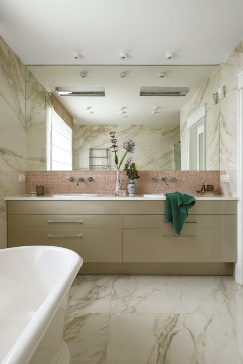 łazienka w stylu nowojorskim