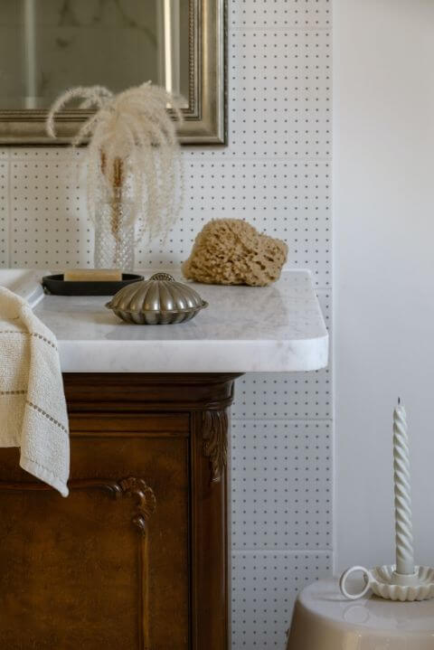 łazienka w stylu modern country