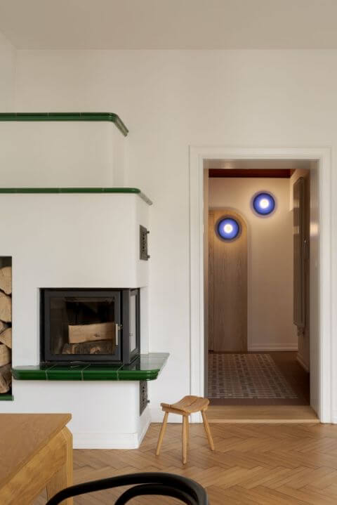 mieszkanie w stylu gdyńskiego modernizmu