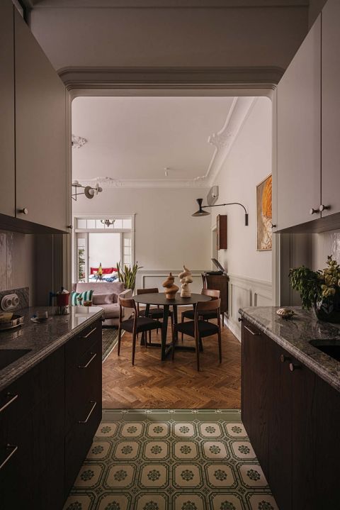 projekt wnętrza w kamienicy Maria Jachalska