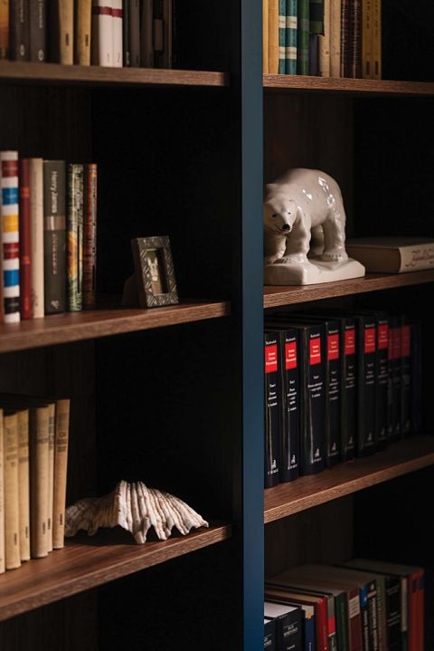 przedwojenny szyk w gabinecie i domowym biurze