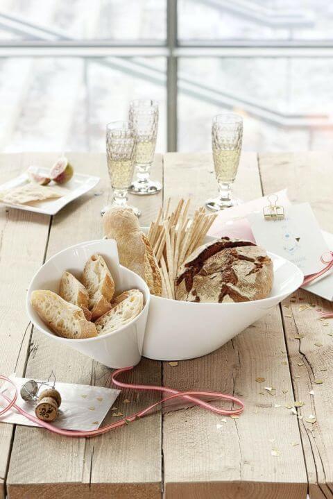 Miska do serwowania przekąsek i pieczywa