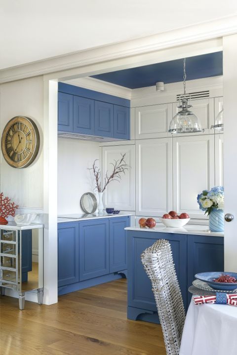 niebieska kuchnia