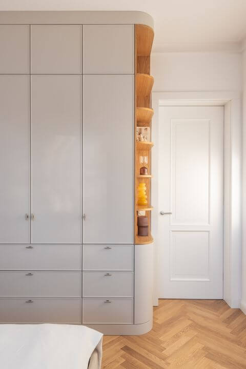 sypialnia w nowoczesnym stylu skandynawskim