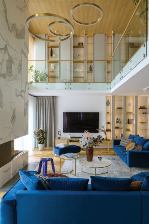 aranżacja salonu w nowoczesnym domu