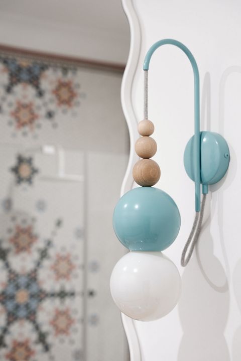 pastelowa łazienka dodatki