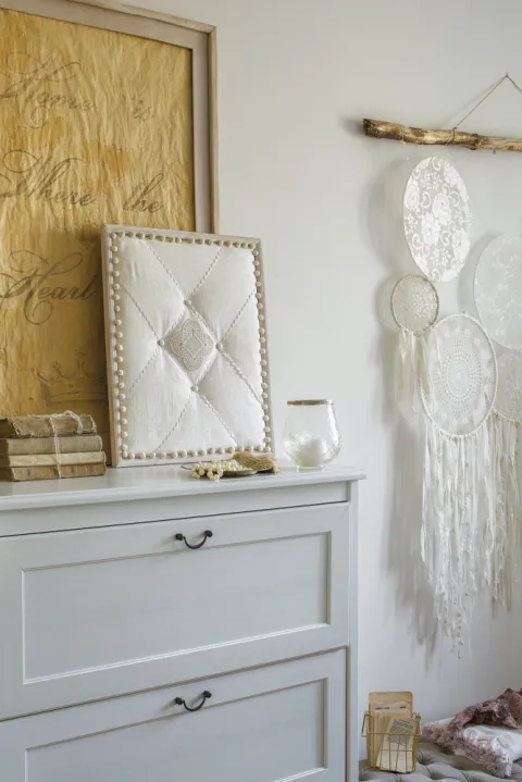 ozdoby w stylu shabby chic