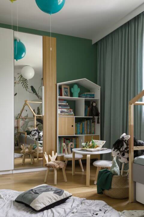 pokój dziecięcy dżungla