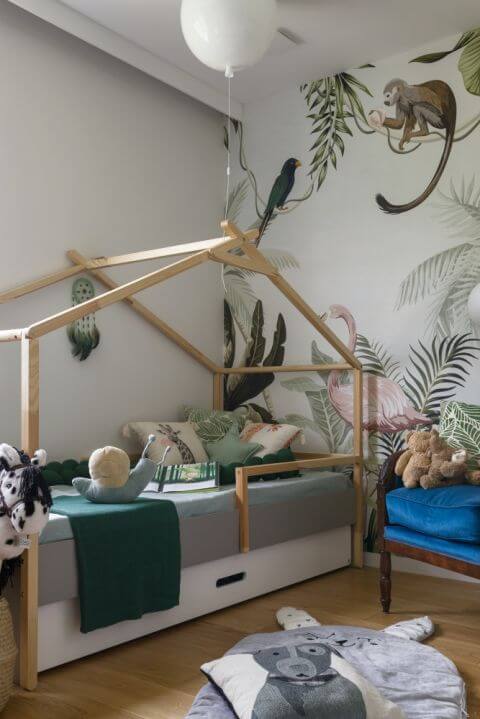pokój dziecięcy dżungla