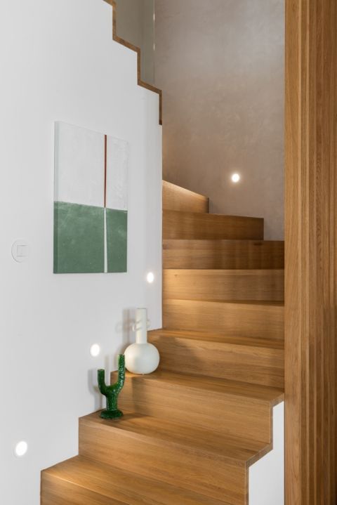 hol przedpokój w stylu japandi