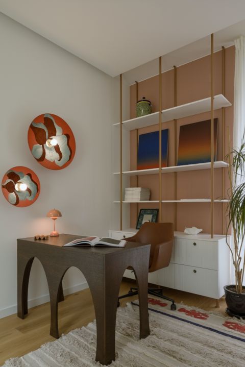 kobiece domowe biuro