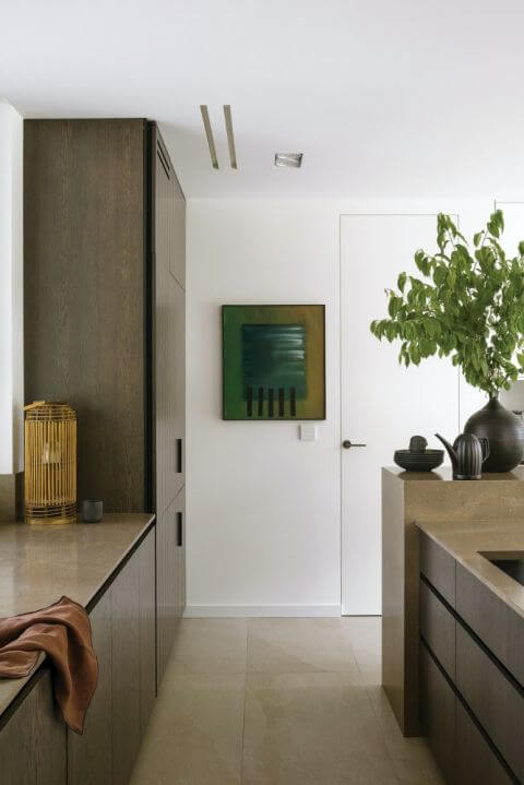 ocieplony minimalizm w kuchni