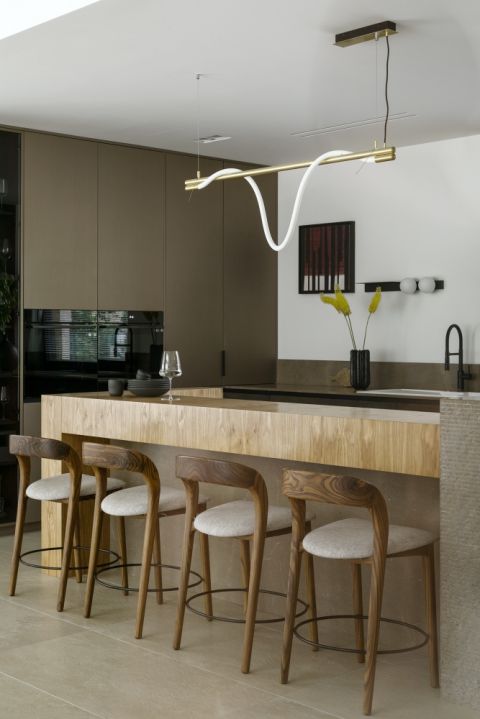 ocieplony minimalizm w kuchni