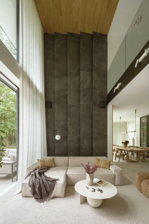 przytulny minimalizm w salonie