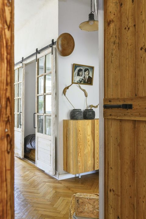 rzeczy z odzysku w mieszkaniu