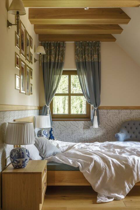 sypialnia w stylu angielskim