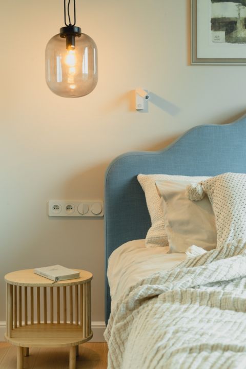 sypialnia w wakacyjnym klimacie