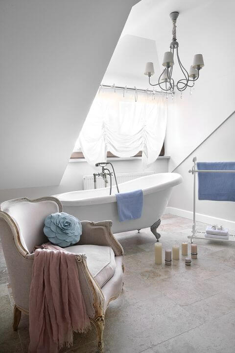 łazienka w stylu francuskim