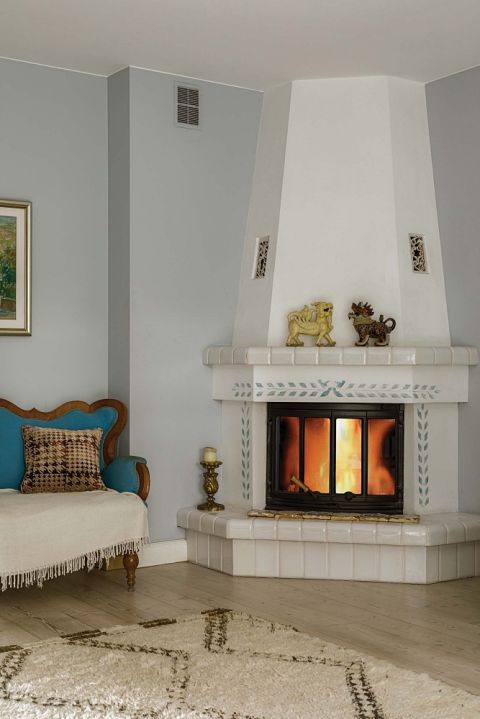 sypialnia w stylowej willi z duszą