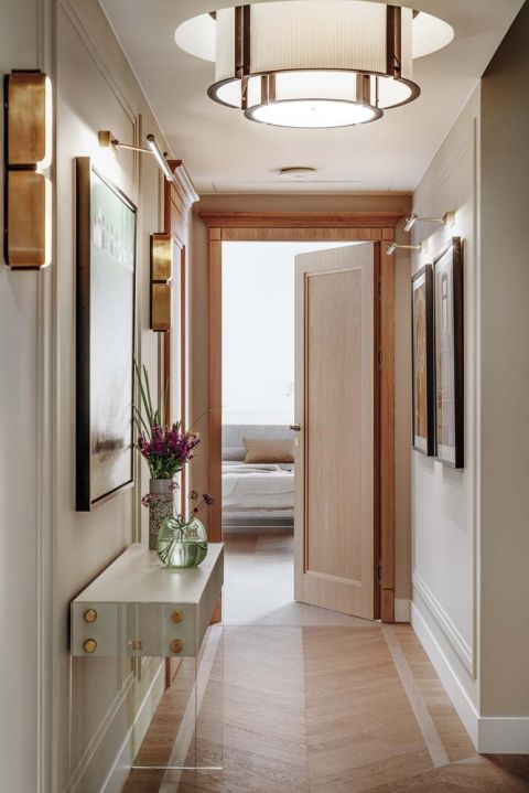 hol przedpokój w stylu art deco