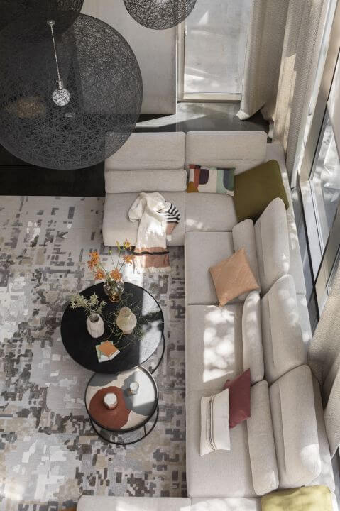 nowoczesne wnętrza salonów