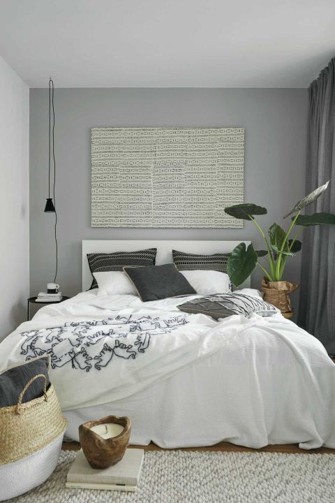 sypialnia w stylu boho