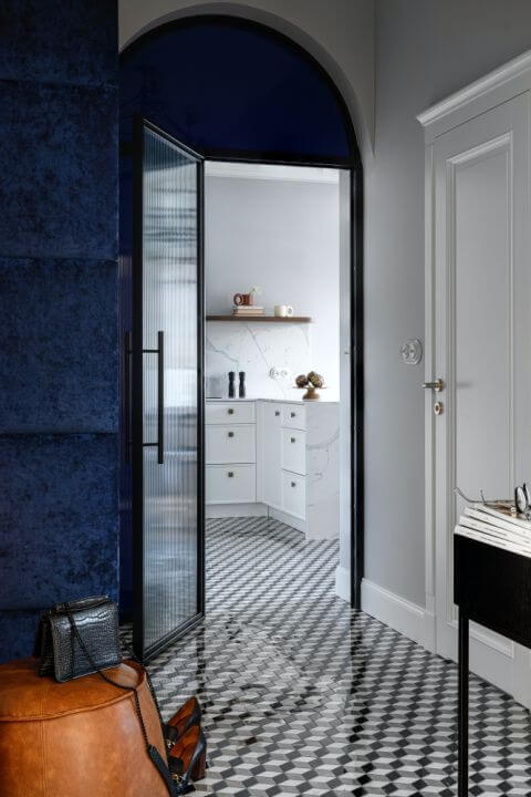 mieszkanie 53 m2 aranżacja przedpokoju