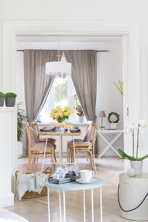 białe wnętrza aranżacje