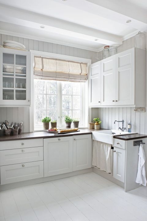 biała kuchnia w stylu skandynawskim