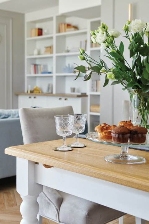 styl hamptons jadalnia