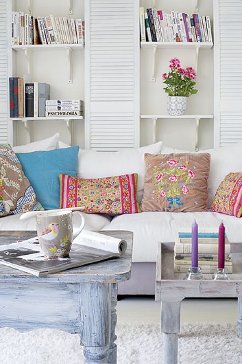 Cukierkowe dodatki sprawiły, że w domu panuje bajkowa atmosfera.