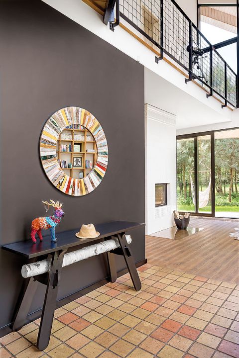 Deseczki Paulina znalazła po przejściu huraganu Katrina w Nowym Orleanie.