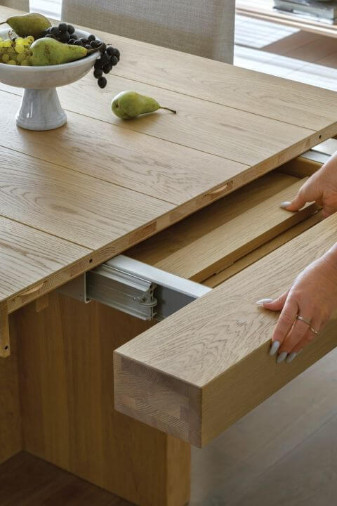 jadalnia w stylu modern country