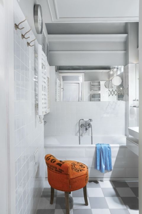 jak optycznie powiększyć małą łazienkę