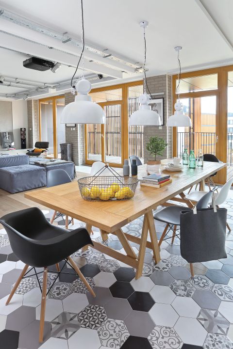 wnętrze w stylu loft