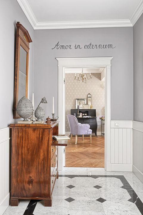 Francuskie wnętrza w mazowieckim miasteczku