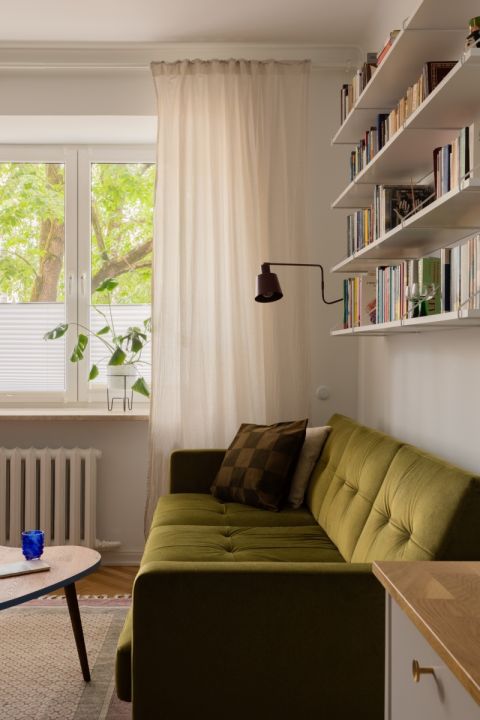 salon w stylu vintage