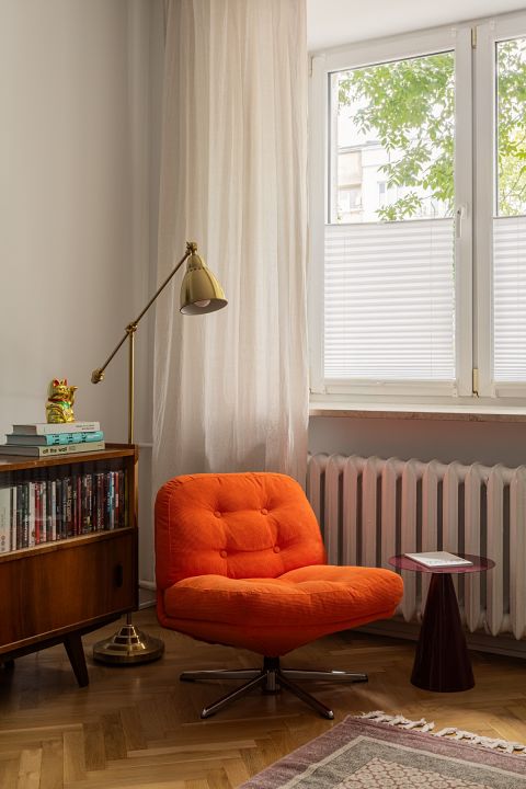 mieszkanie urządzone w stylu vintage