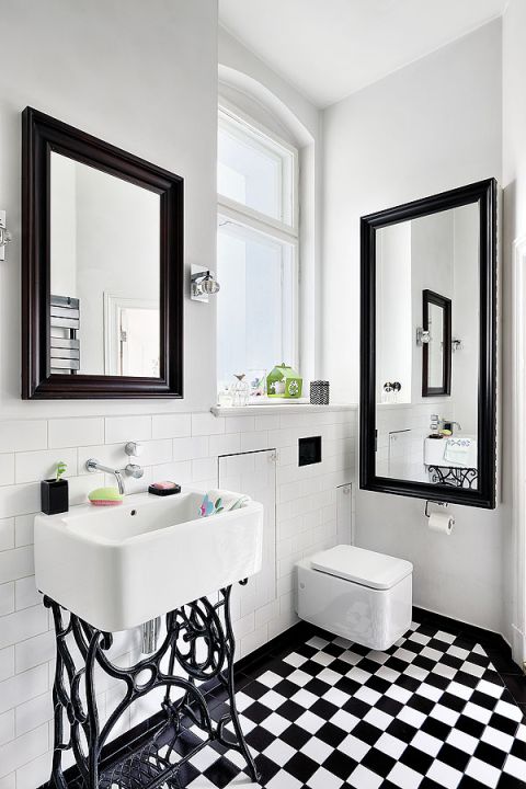 Kolorowe mieszkanie w duńskim stylu