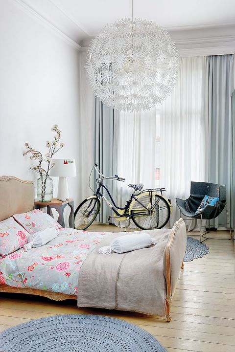 Kolorowe mieszkanie w duńskim stylu