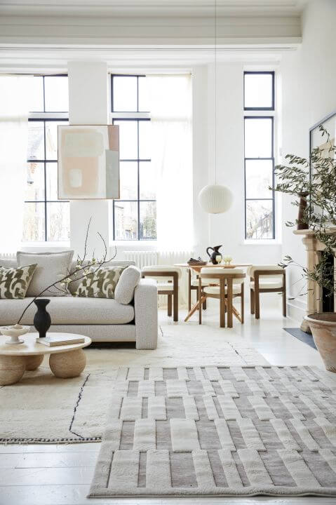 salon w stylu quiet luxury