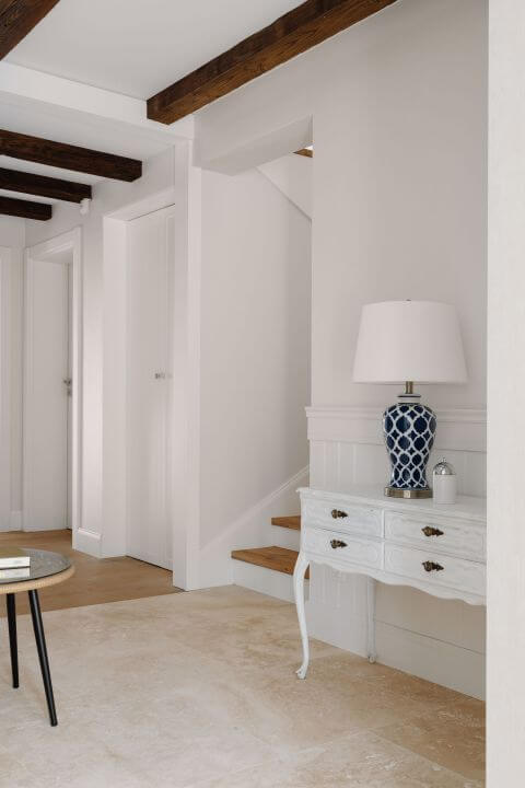 wnętrze w wakacyjnym stylu